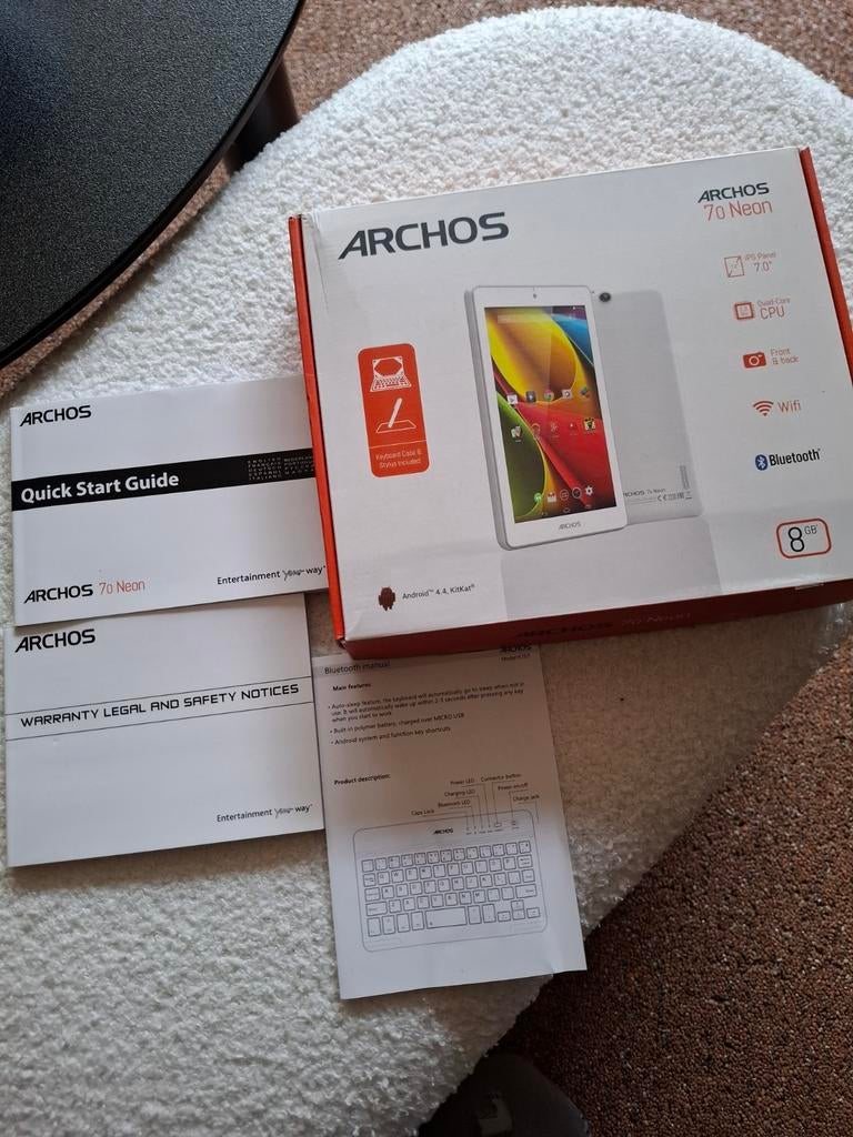Archos 7.0 Neon Tablet - Gebruikt, Computers en Software, Android Tablets, Ophalen, Gebruikt, 7.0 Neon, Archos