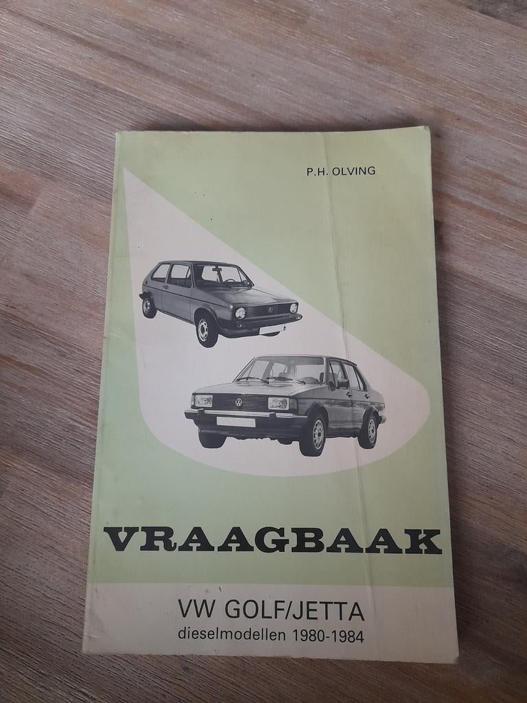 Vraagbaak Volkswagen Golf/Jetta 1980-1984, Auto diversen, Ophalen of Verzenden