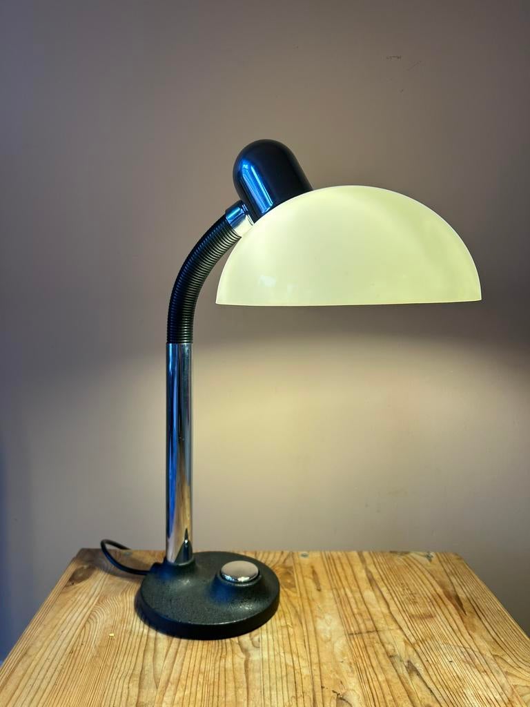 Vintage Design Lamp – Bauhaus / Mid-Century – Hillebrand, Huis en Inrichting, Lampen | Tafellampen, 70s, Ophalen of Verzenden