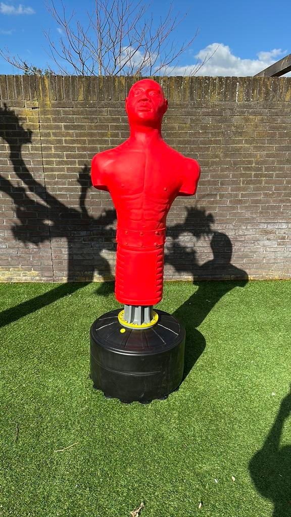 Boks dummy XL vecht pop BOB 1,80 CM nieuw met voet, Nieuw, Ophalen of Verzenden, Bokszak, Nvt