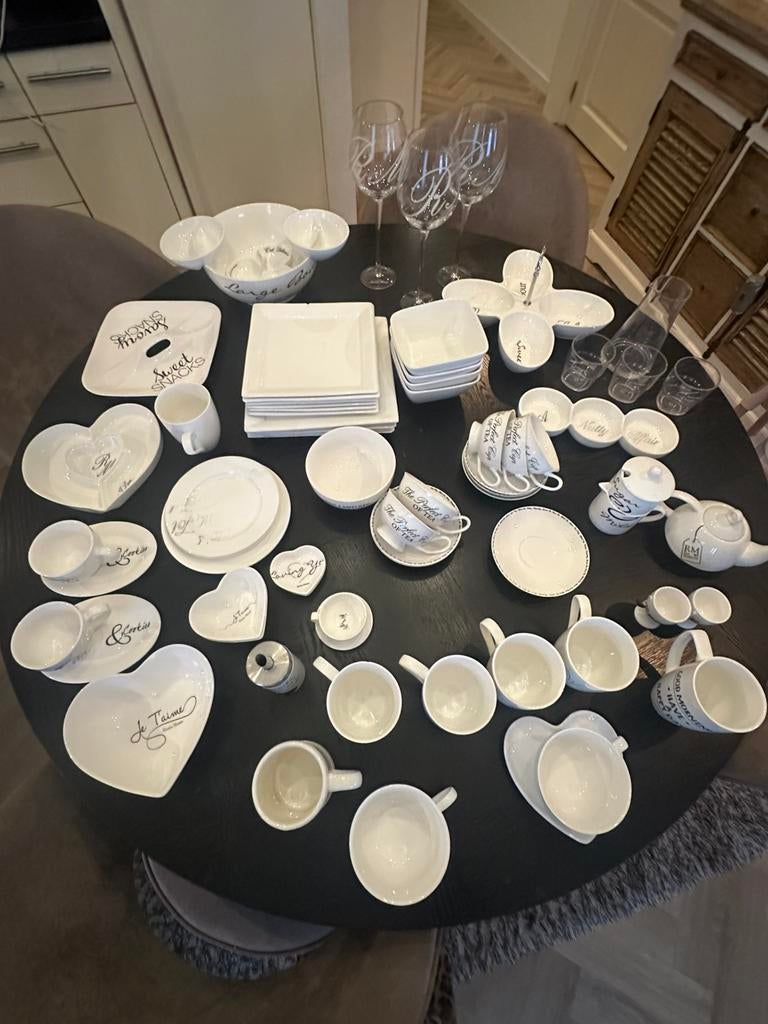 Riviera maison servies, Ophalen