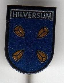 Speldje WAPEN HILVERSUM (A1), Verzamelen, Speldjes, Pins en Buttons, Ophalen of Verzenden, Gebruikt, Overige onderwerpen