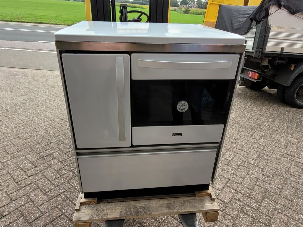 Nieuw fornuis allesbrander houtkachel kachel 9 kw, Ophalen of Verzenden, Nieuw, Hout, Allesbrander