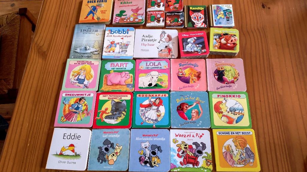 Kleine Kartonnen Kinderboekjes boekjes (28x), Ophalen of Verzenden, Gelezen, Diverse Auteurs, 1 tot 2 jaar