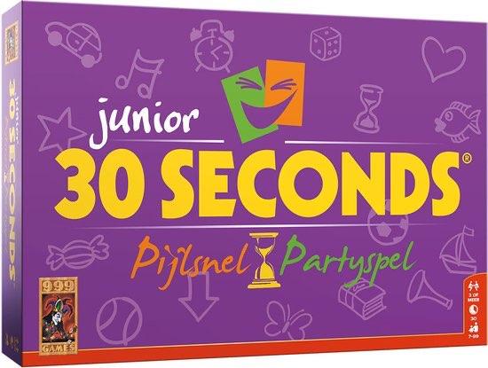 30 seconds junior  - partyspel NIEUW, Vijf spelers of meer, Ophalen of Verzenden, Nieuw, 999 Games