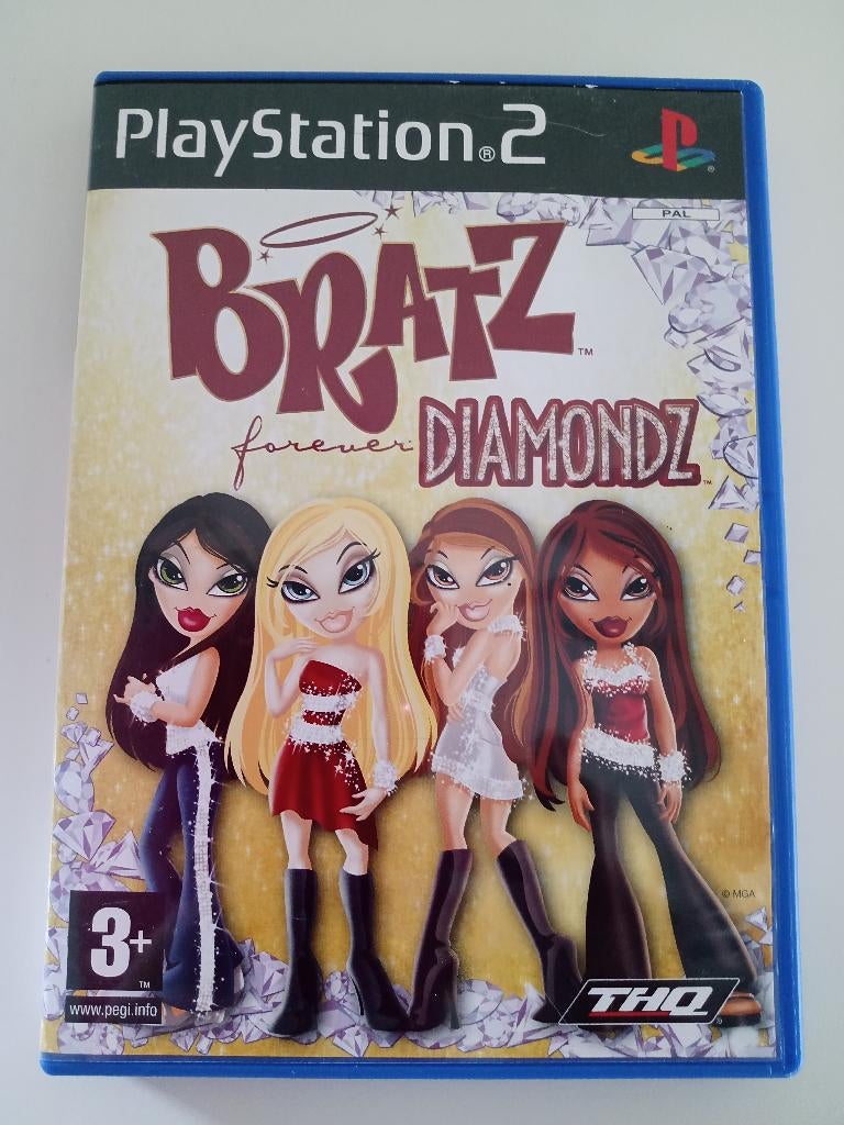 PS2 Spel : BRATZ forever DIAMONDZ, Gebruikt, Overige genres, 1 speler, Ophalen of Verzenden