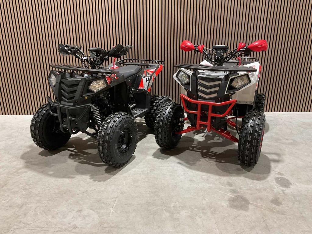 2025 Ultra Motocross Commander 125 Quad zwart & rood, Motoren, Quads en Trikes, 125 cc, 11 kW of minder