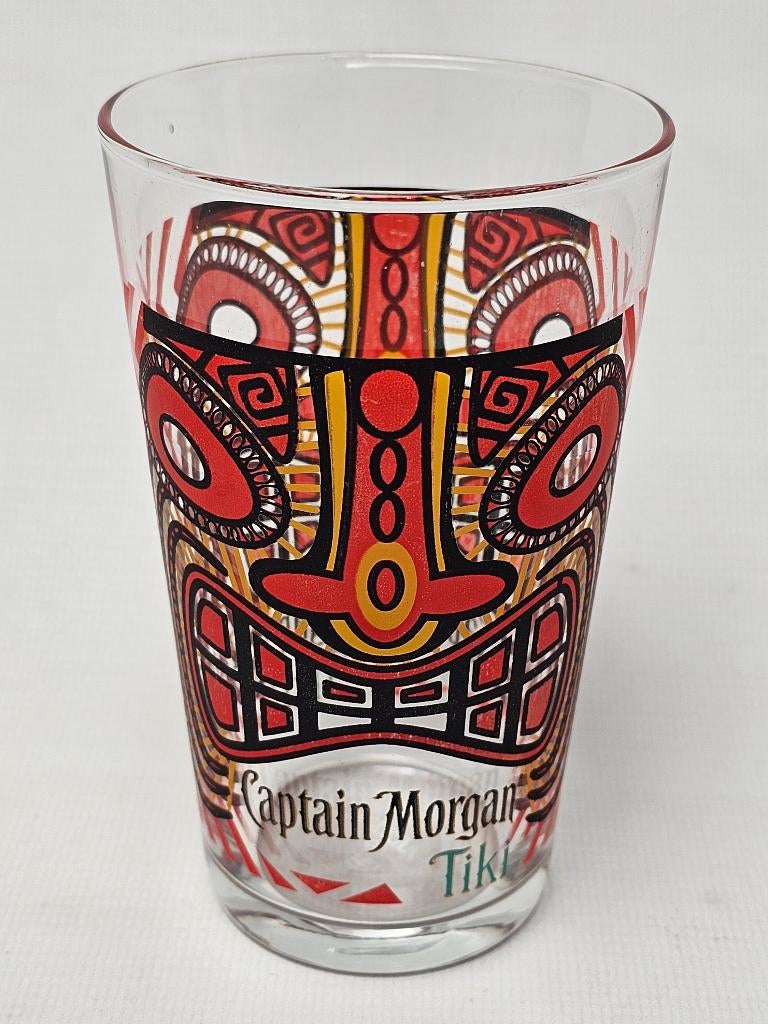 # Captain Morgan Tiki Rum Glas - Tumbler, Ophalen of Verzenden, Gebruikt, Borrel- of Shotglas
