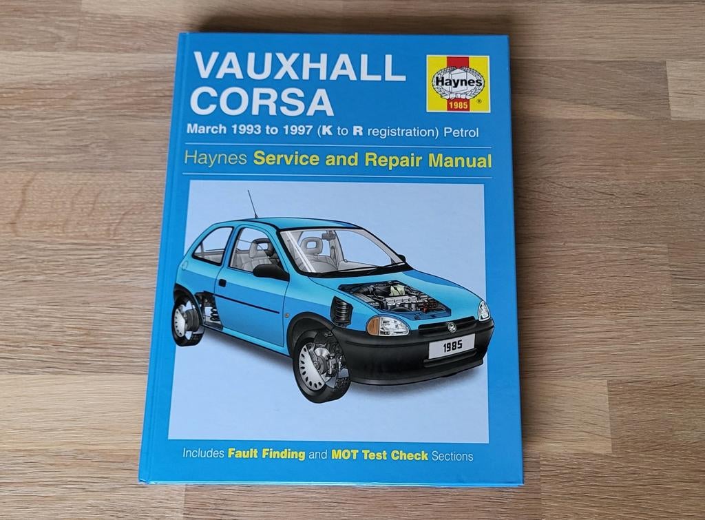 Vauxhall Corsa Haynes Reparatiehandleiding 1993-1997, Opel, Ophalen of Verzenden, Zo goed als nieuw, Haynes
