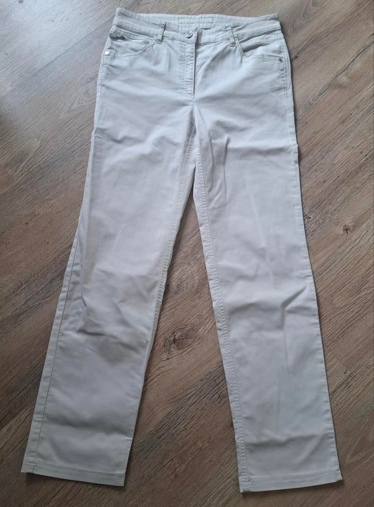 Zerres elastische katoenen broek maat 40, Maat 38/40 (M), Beige, Ophalen of Verzenden, Zo goed als nieuw