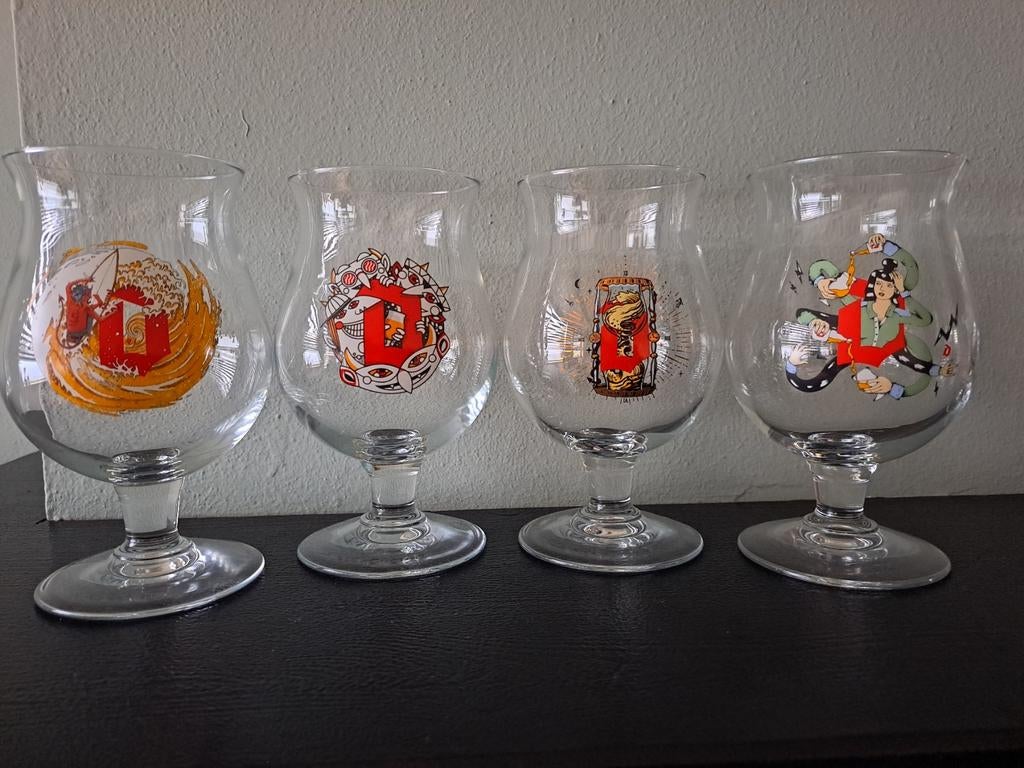 Duvel Murillo, Patrick Croes, Kobe de Keijzer en Zandloper, Ophalen of Verzenden, Nieuw, Glas of Glazen, Duvel