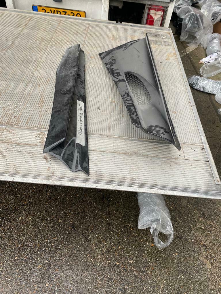Mclaren 720s novitec carbon sideskirt links dorpel, Auto-onderdelen, Ophalen of Verzenden, Links
