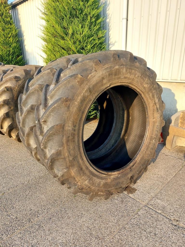 Set michelin 540 65 38 multibib, Zakelijke goederen, Agrarisch | Onderdelen | Banden, Velgen en Assen, Ophalen