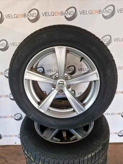 Winterset Volvo XC90 5x108 63,3 235 60 18 winterbanden, 18 inch, Gebruikt, Banden en Velgen, 235 mm