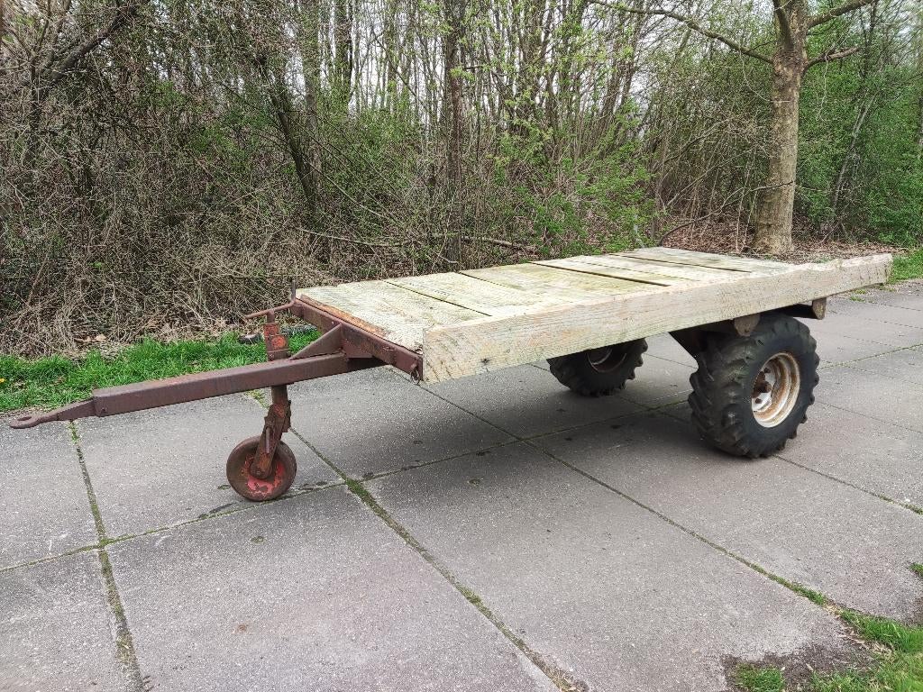 3 "landbouwwagens" (eigenbouw, van Lengerich, Schuitemaker), Transport, Lengerich, Lengerich, Glastuinbouw