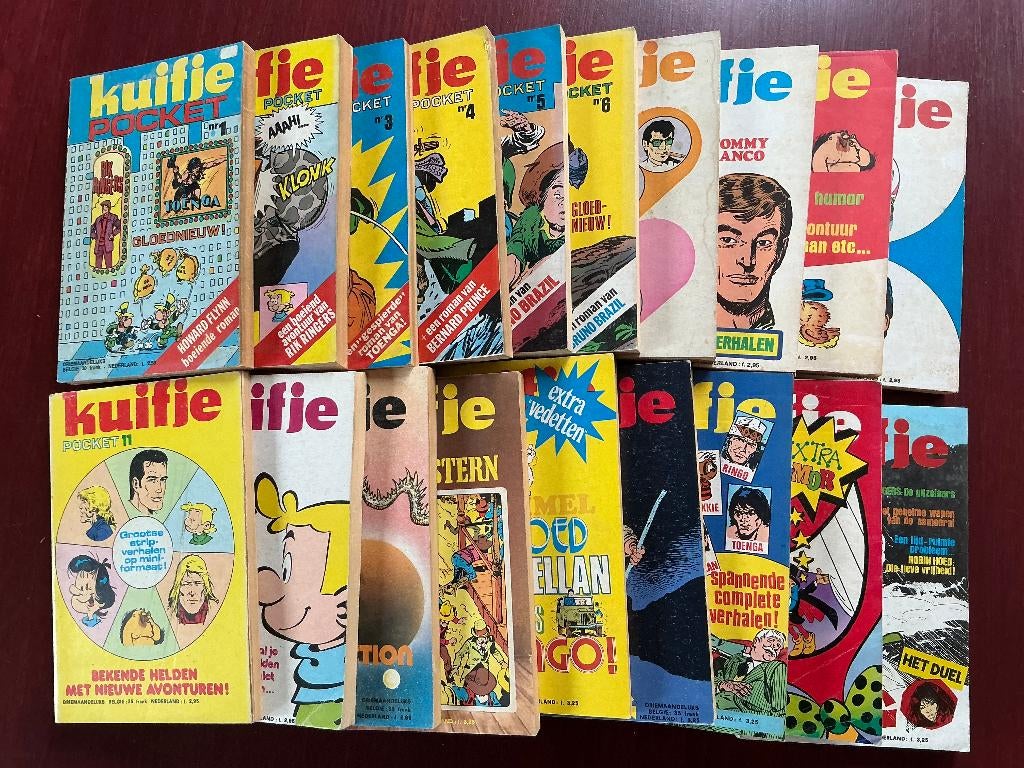 Kuifje pocket, Complete serie of reeks, Ophalen of Verzenden, Gelezen