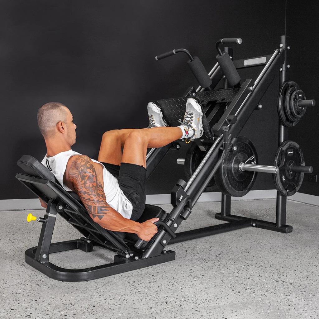 Leg Press/Hack Squat Machine – 2-in-1 Krachtstation, Ouderijksweg, Verkoop@destaca.nl, Nieuw, Ophalen of Verzenden