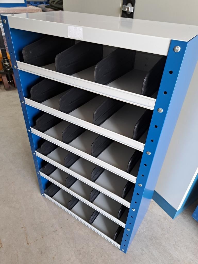 Metalen vakkenkast schottenkast 100x60x30cm, Ophalen, Nieuw, 25 tot 50 cm, 100 tot 150 cm