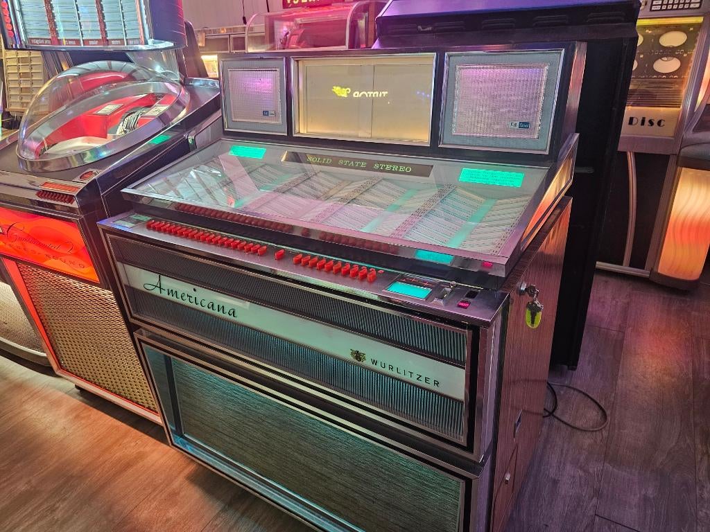 Wurlitzer americana 3100, 1950 tot 1960, Zo goed als nieuw, Wurlitzer, Ophalen