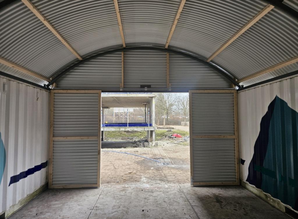 Container Overkapping C5 Bouwpakket, Zakelijke goederen, Machines en Bouw | Keten en Containers, Ophalen of Verzenden
