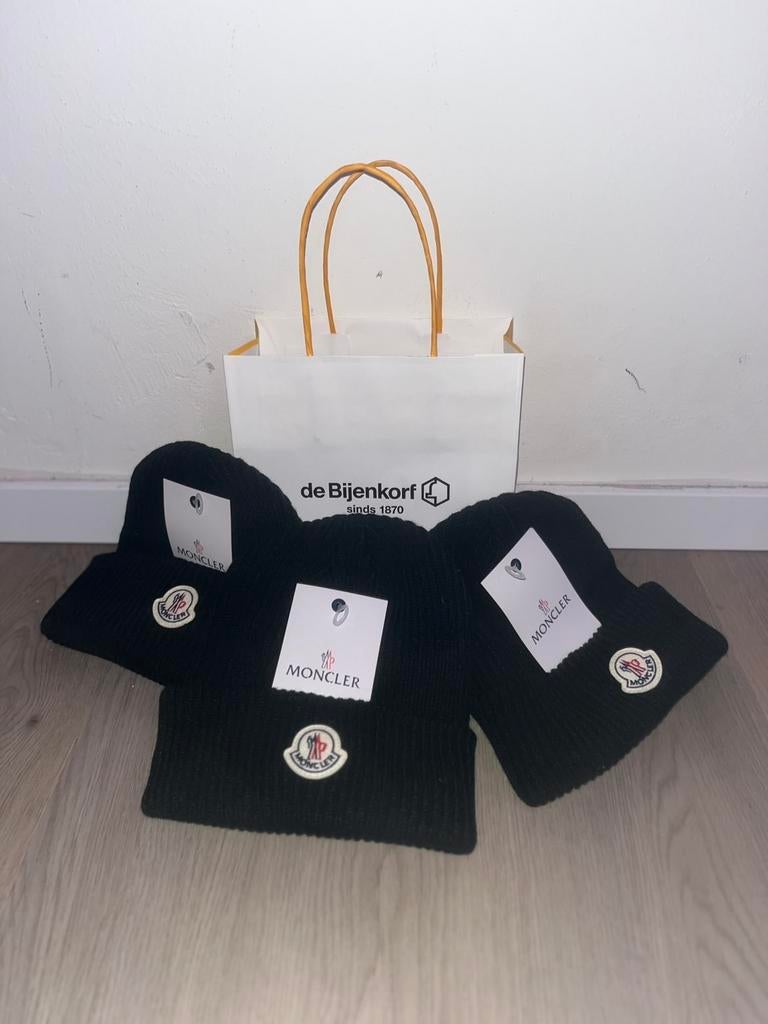 Moncler muts, Kleding | Heren, Mutsen, Sjaals en Handschoenen, Moncler, Nieuw, Overige maten, Ophalen of Verzenden