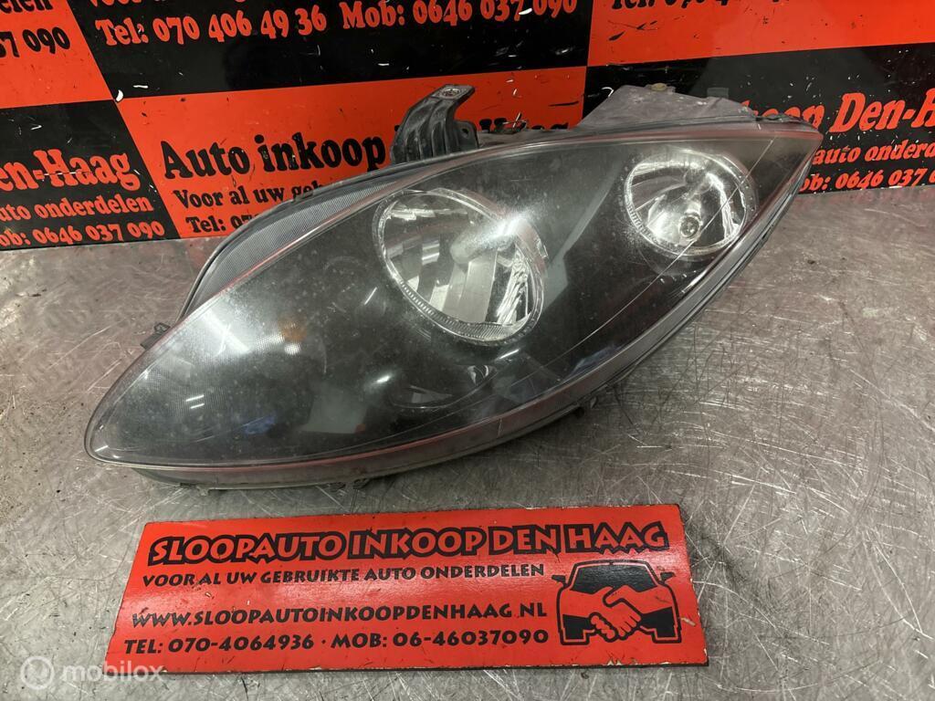 Seat Leon 1P1 ('05-'10) Koplamp Links | 5P1941005D |, Gebruikt, Ophalen of Verzenden, Seat, Seat