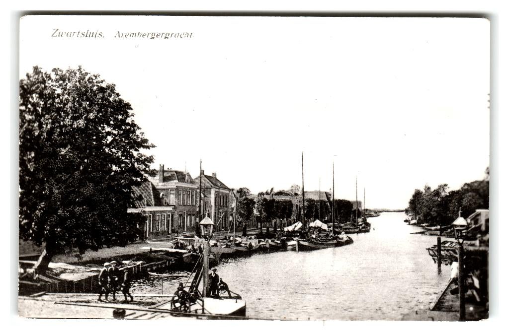 Zwartsluis, Arembergergracht, Ophalen of Verzenden, 1960 tot 1980, Ongelopen, Overijssel