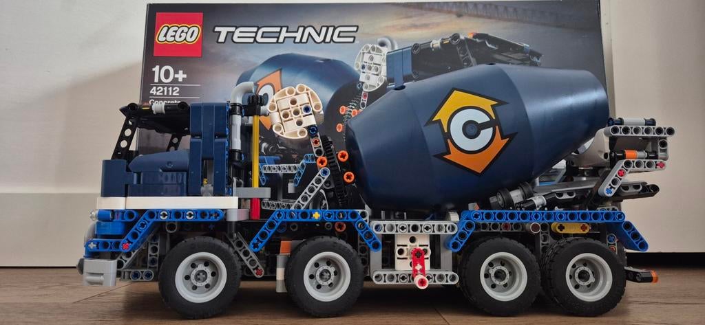 Lego Technic 42112 Betonmixer - Zo goed als nieuw!, Kinderen en Baby's, Speelgoed | Duplo en Lego, Zo goed als nieuw, Lego, Complete set