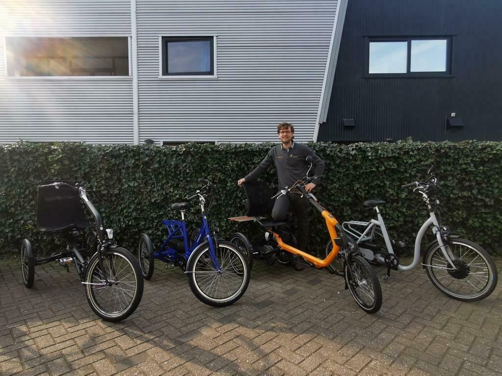Oefenen met driewielfiets volwassenen  - Testcentrum, Fietsen en Brommers, Fietsen | Driewielfietsen, Ophalen, Nieuw