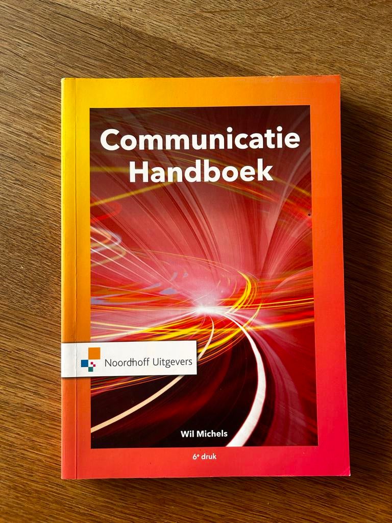 Wil Michels - Communicatie handboek 6e, Verzenden, Wil Michels, Management, Zo goed als nieuw