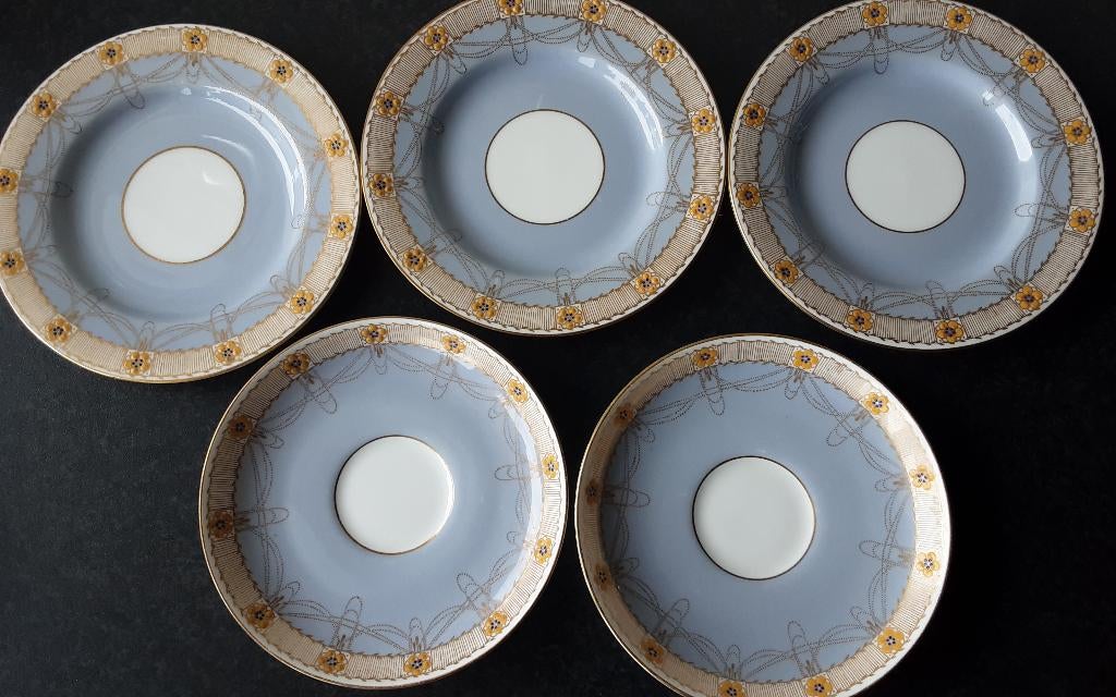 ROYAL WORCESTER schaaltjes, 5 stuks, Ophalen of Verzenden