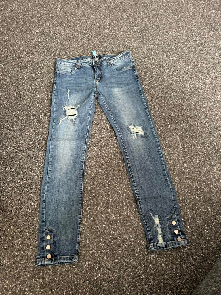 Spijkerbroek New Chapter, Kleding | Heren, Ophalen of Verzenden, Gedragen, Blauw, W36 - W38 (confectie 52/54)