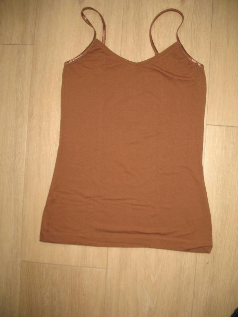 Steps Stretch Top Warm Cognac / Lichtbruin Maat M, Kleding | Dames, Tops, Maat 38/40 (M), Bruin, Nieuw, Ophalen of Verzenden