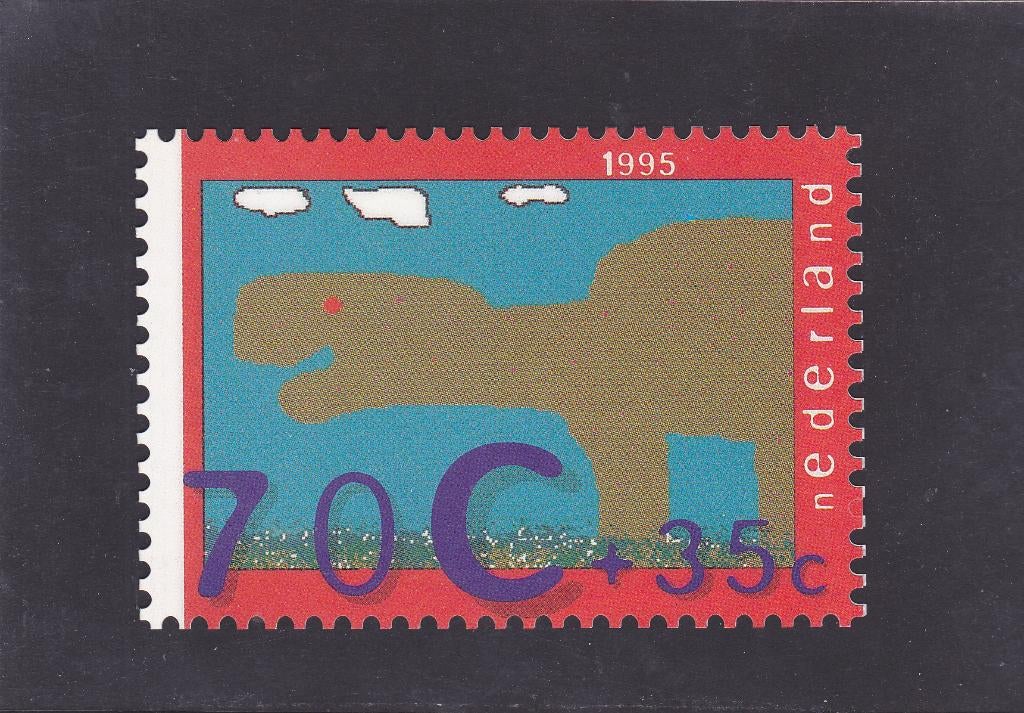 Kinderbedankkaart 1995 B (118), Ophalen of Verzenden