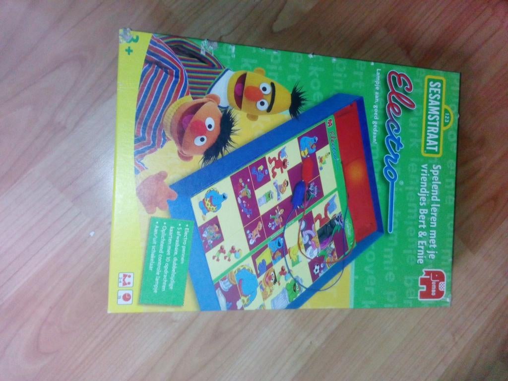 Sesamstraat Electro Spel - Leerzaam en Leuk!, Een of twee spelers, Ophalen, Gebruikt, Jumbo