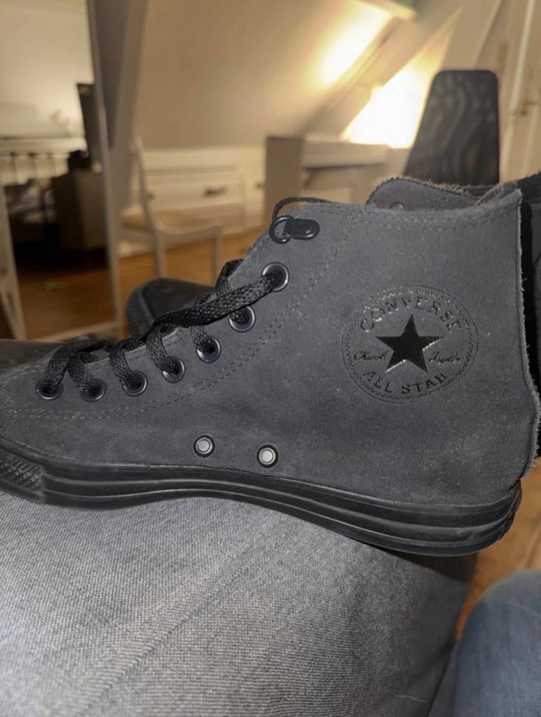Black Converse All Star Shoes, Ophalen of Verzenden, Zo goed als nieuw