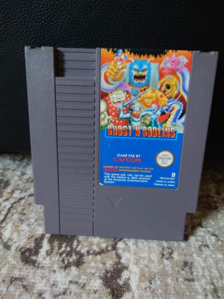 Ghost n Goblins nes, Avontuur en Actie, Gebruikt, 1 speler, Ophalen of Verzenden