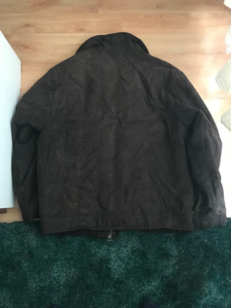 "Stones" donkerbruine mannen leren jas met voering te koop., Kleding | Heren, Ophalen of Verzenden, Nieuw, Maat 52/54 (L), Bruin