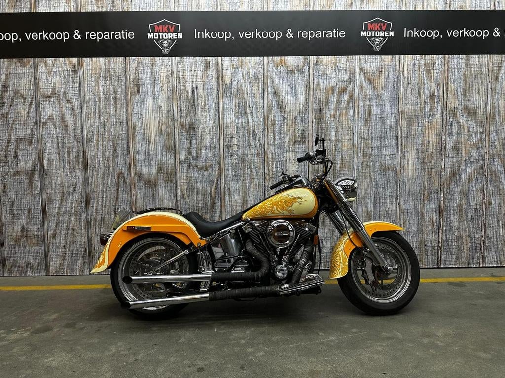 HARLEY-DAVIDSON FAT BOY FLSTF (bj 1996), Motoren, Motoren | Harley-Davidson, 2 cilinders, Motorrijbewijs A, Bedrijf, Onbekend