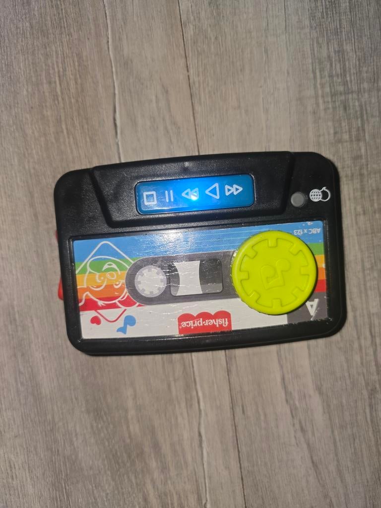 Fisher-Price Cassette Recorder Speelgoed, Ophalen of Verzenden, Gebruikt, Overige typen, Met licht