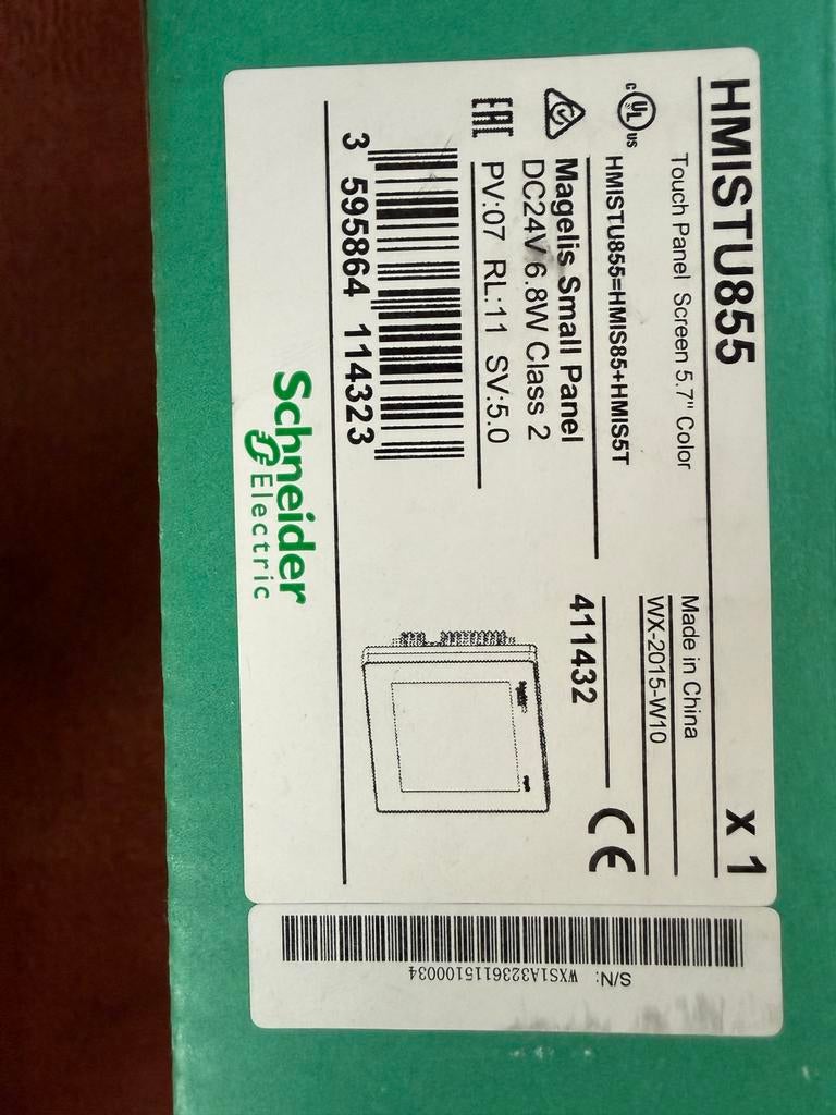 Schneider Electric HMISTU855 Touch Panel, Ophalen of Verzenden