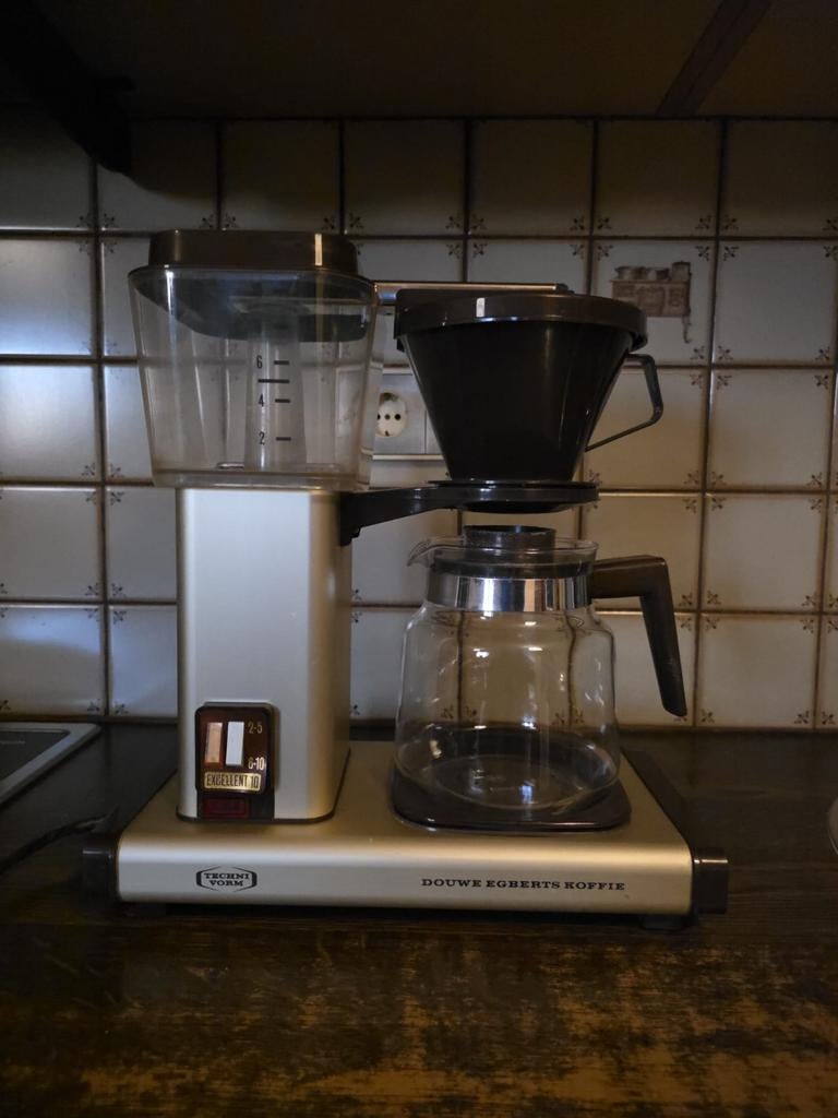 Douwe Egberts koffiezetapparaat, Ophalen