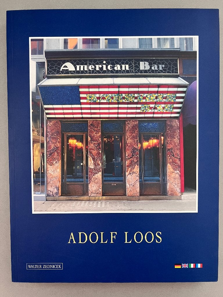 ADOLF LOOS architect Pläne und Schriften, Ophalen of Verzenden, Zo goed als nieuw, Architecten