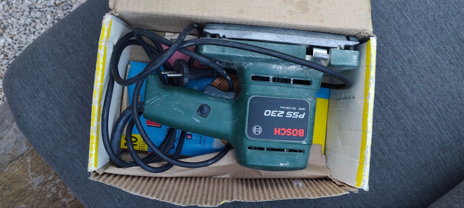 Bosch PSS 230 Vlakschuurmachine - Gebruikt, Goede Staat, Ophalen of Verzenden