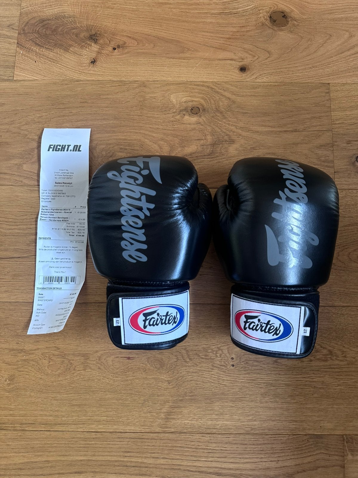 Nieuw: Fairtex x Fightsense bokshandschoenen, Ophalen, Nieuw, Overige