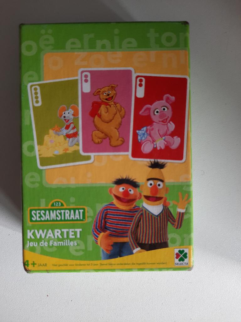Sesamstraat kwartet, Verzamelen, Ophalen of Verzenden, Zo goed als nieuw, Kwartet(ten)