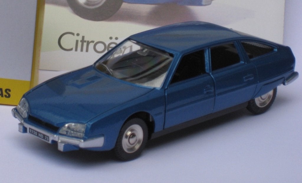 Citroen CX Pallas blauw Atlas Dinky Toys 1:43, Ophalen of Verzenden, Nieuw, Auto, Dinky Toys