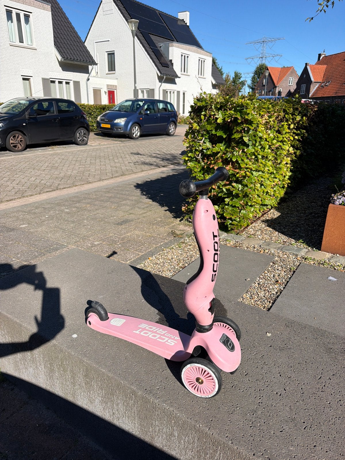 Roze Scoot and Ride step - Zo goed als nieuw!, Ophalen of Verzenden, Zo goed als nieuw, Gewone step