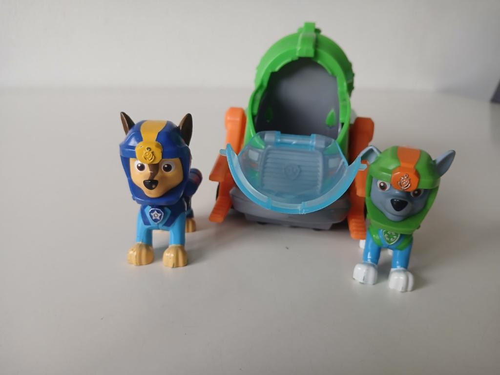 Paw patrol Rocky auti, Ophalen