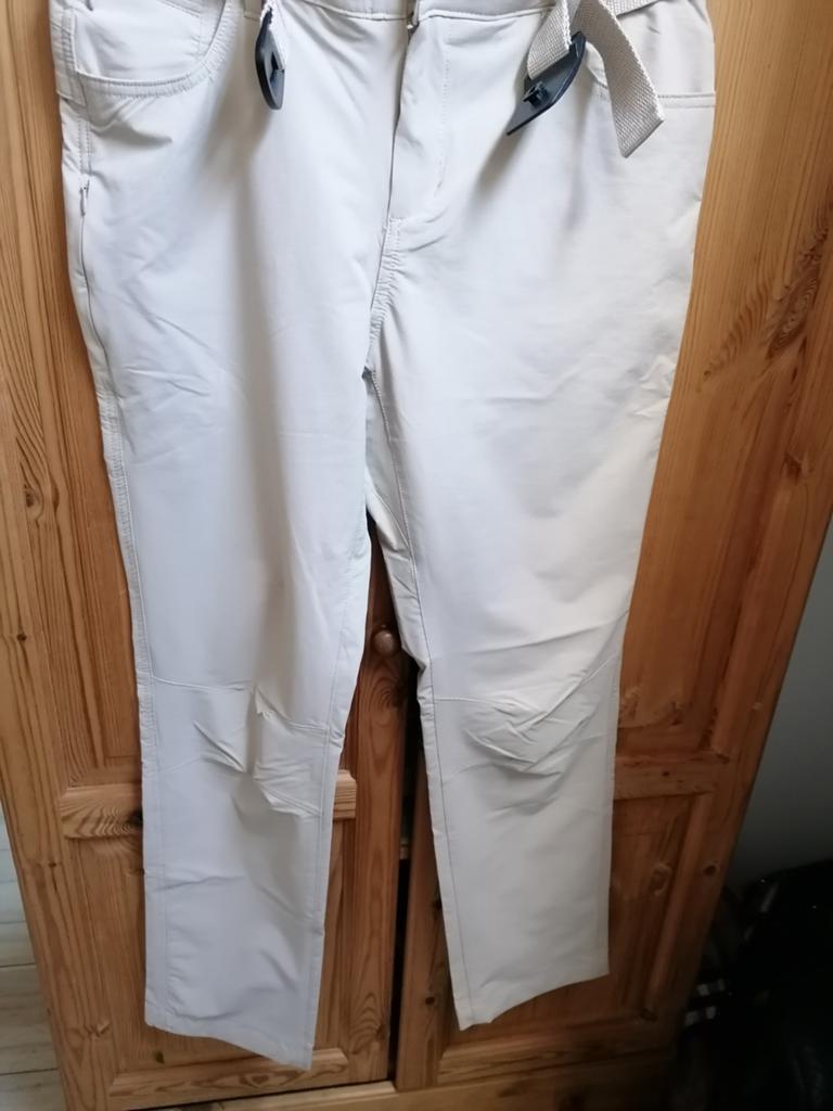 Human Nature tracking pants beige L zo goed als nieuw, Beige, Maat 42/44 (L), Ophalen of Verzenden, Zo goed als nieuw